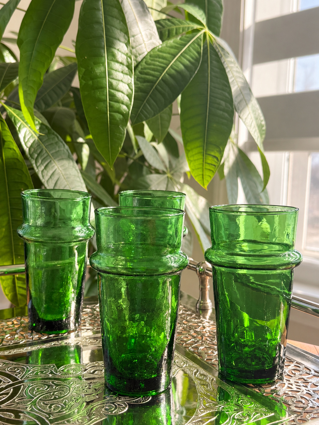 Handblown Moroccan Beldi Glass